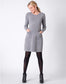 ALDRIGE. Kurzes Strickkleid - in grau ( - 50%, Originalpreis 45€) - Kleider - 9•BORROUGHS